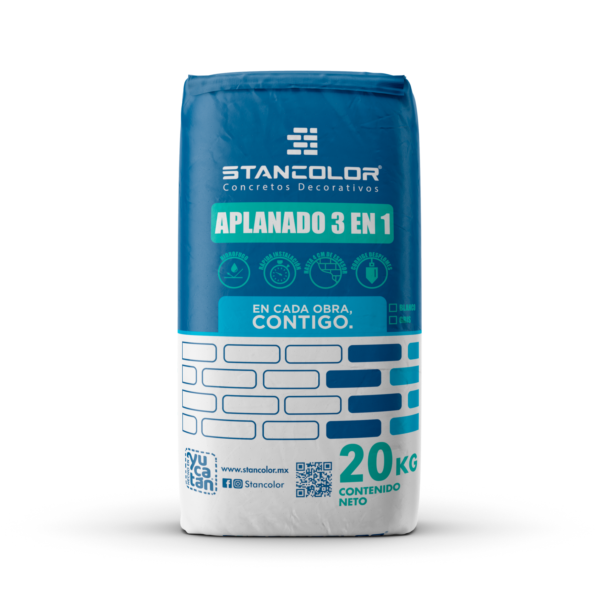 Repello para muro - Aplanado 3 en 1 Stancolor® 20 kgs