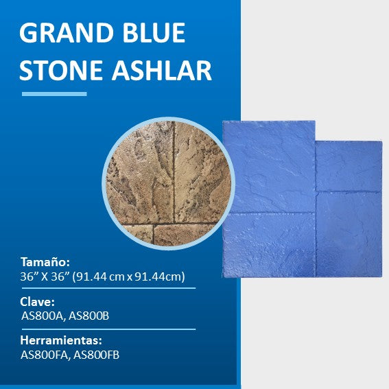 MOLDE GRAND BLUE STONE ASHLAR