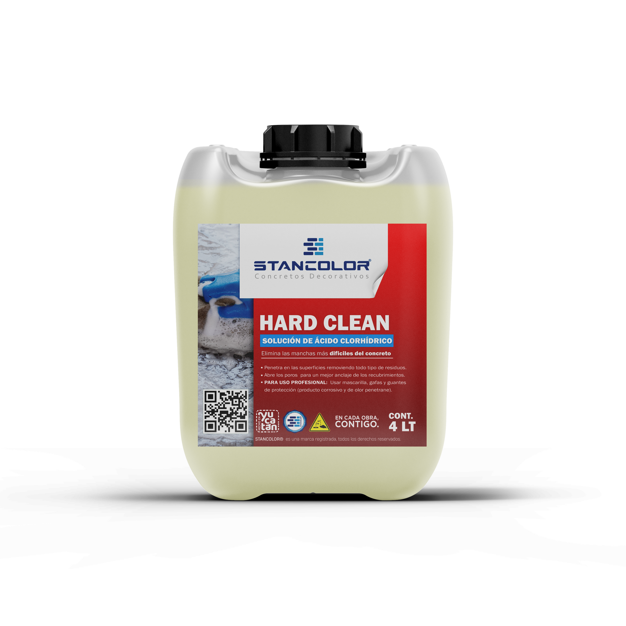 Ácido clorhídrico para concreto Stancolor Hard Clean®